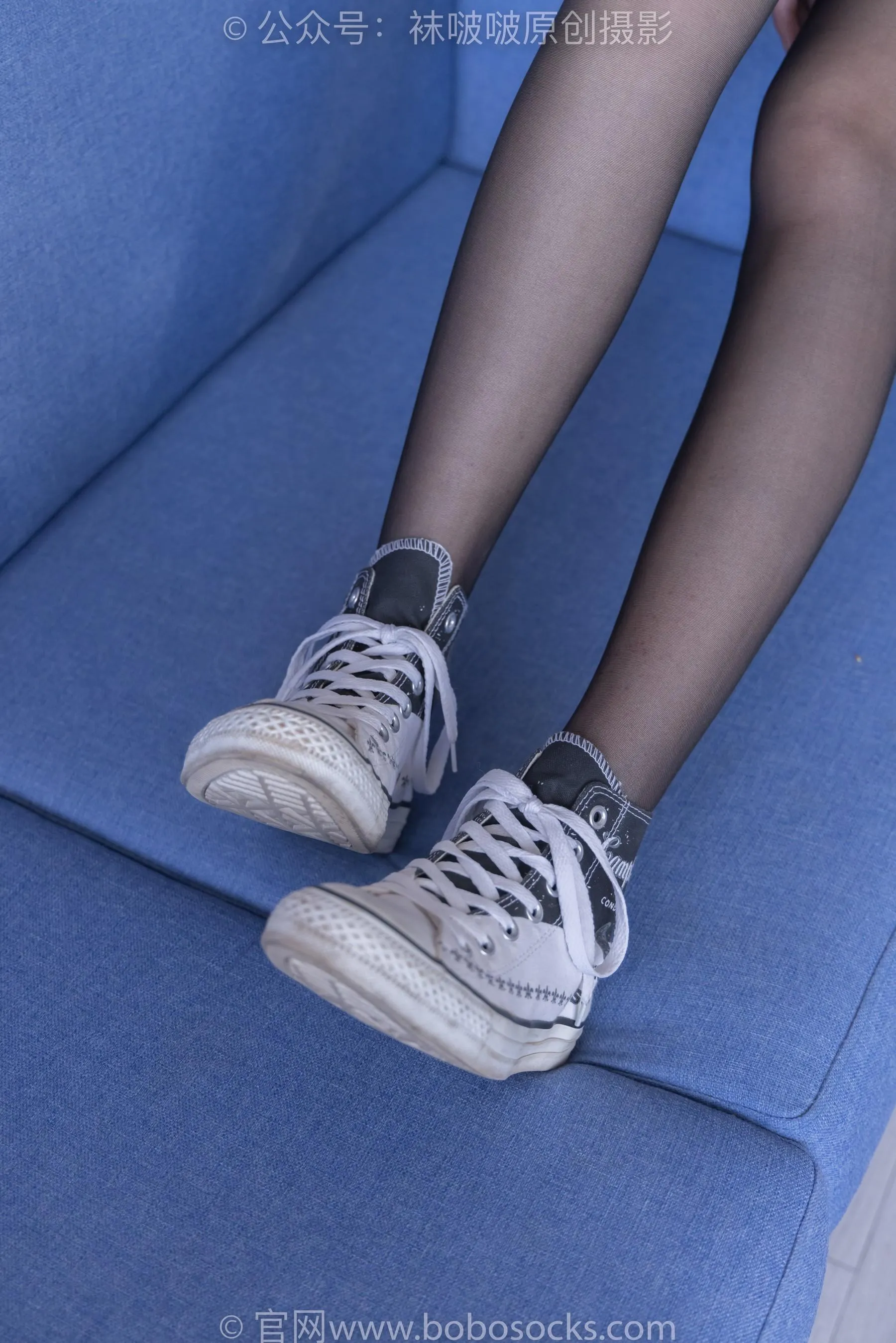 [BoBoSocks袜啵啵]NO.215 小甜豆-三双帆布鞋板鞋、厚白丝、黑丝[23] [54P]插图5
